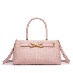 Woven Handbag, Shoulder & Crossbody Bag for Women, Large Capacity Fashion Purse