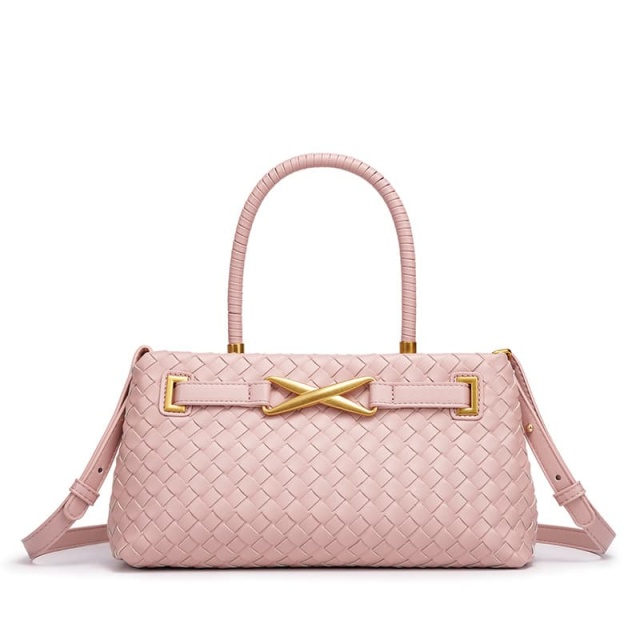 Woven Handbag, Shoulder & Crossbody Bag for Women, Large Capacity Fashion Purse