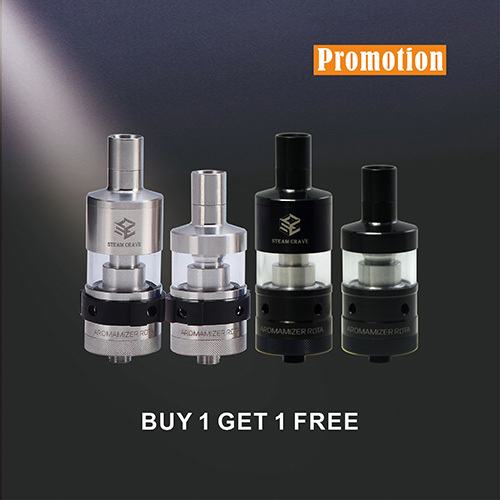 BUY Aromamizer RDTA 3ML SS GET ONE FREE(Only for USA and Canada)