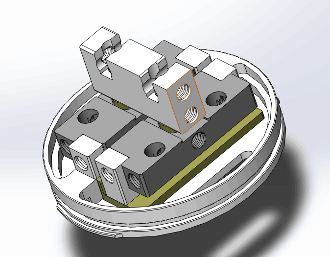 LEGO style deck ofAromamizer Titan RDTA