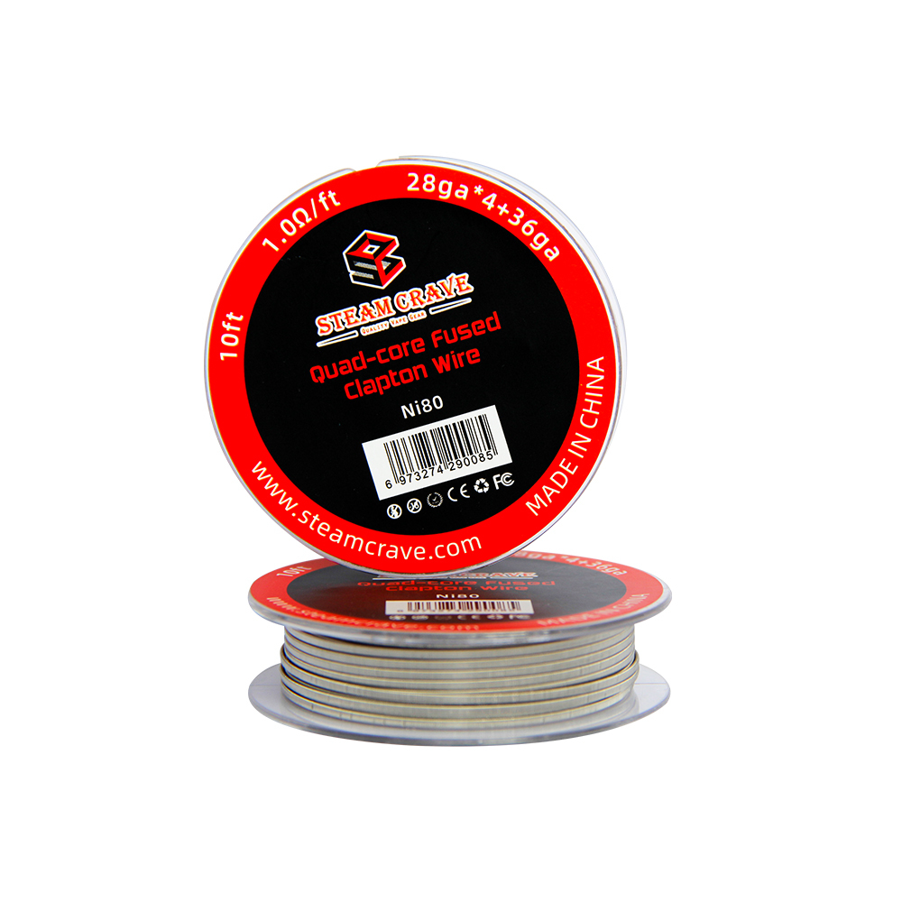 Spool-04:Quad core fused Clapton NI80 28*4+36 ( 10 feet loop )