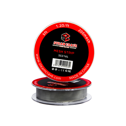 Spool-06: SS316L 200mesh  ( 5 feet loop )