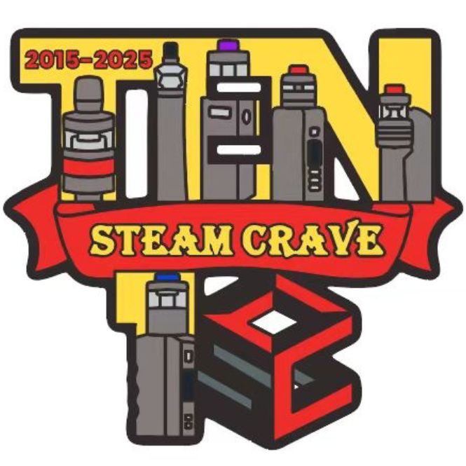 STEAMCRAVE 10TH ANNIVERSARY SOUVENIR