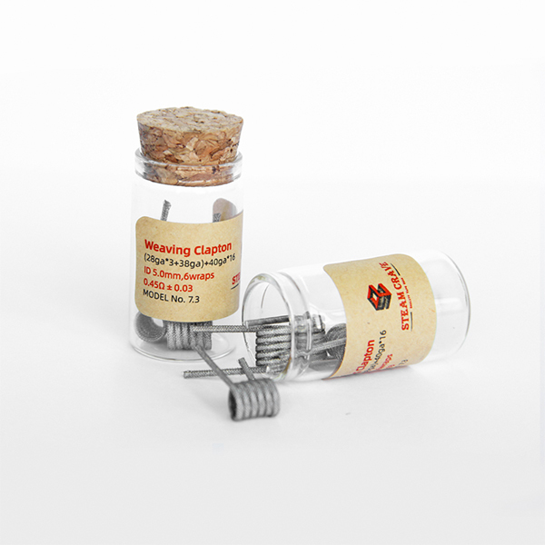 Weaving Clapton NI80 (28*3+38)+40*16 Pre-build Coil (4pcs/pack)
