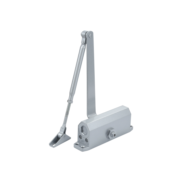 Automatic Door Closer | Fire Rated Door Closer, Economical Quiet Anti-Slam Hydraulic Buffer for High-Traffic Metal & Wood Doors, Heavy Duty Aluminum, Max 85kg, G062