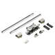 Ghost Door Hardware Kit | Magic Sliding Door System, Fully Hidden Trackless Sliding Mechanism for Minimalist Timber Doors, Max 85kg, 1.0m-1.8m Track, YL01