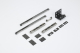 YL02 Concealed Ghost Sliding Door Hardware Kit | Invisible Floating Door Track System, Heavy Duty Hardware for Wooden & Aluminum Frame Doors, Aluminum & Steel 1.2m-1.8m, YL02