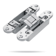 YCX 135 3D Adjustable Concealed Hinge | Zinc Alloy Invisible Hinge for Wooden & Aluminum Frame Doors, Custom Color, 135 × 28 mm, ≥38 mm Door Thickness, 60 kg per Pair, YCX 135