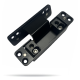 YCX 114 2D Adjustable Concealed Hinge | Zinc Alloy Invisible Hinge for Wooden & Aluminum Frame Doors, Custom Color, 114 × 28 mm, ≥38 mm Door Thickness, 60 kg per 3 Hinges, YCX 114