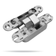 YCX 110 3D Adjustable Concealed Hinge | Invisible Wooden Door Hinge, Zinc Alloy & Imported POM, Custom Color, 110 × 24 mm, ≥32 mm Door Thickness, 35-40 kg per Pair, YCX 110