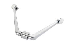 V-Shaped Matte Black/Gun Black/Chrome-plated/Golden Sofa Headrest Hinge