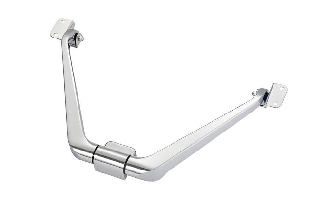 V-Shaped Matte Black/Gun Black/Chrome-plated/Golden Sofa Headrest Hinge
