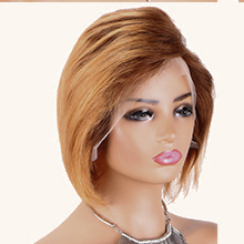 13X4 PIXIE WIG C-part Multiple colors. 100% human hair wig :wholesale MOQ 5 Pcs