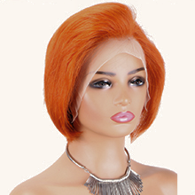 13X4 PIXIE WIG C-part Multiple colors. 100% human hair wig :wholesale MOQ 5 Pcs