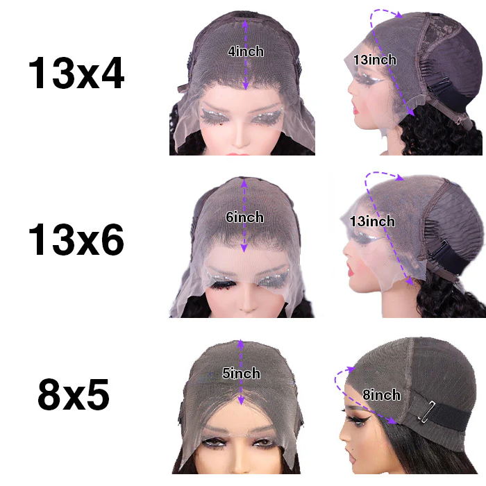 Orange ginger #350 color 3 Wigs Deal 8x5 glueless 13x4. 13x6 frontal wig Transparent lace 180% 200% density