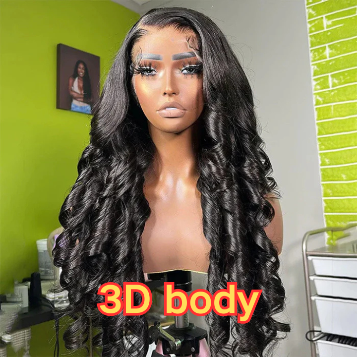 Lace wig samples; each person can purchase one.