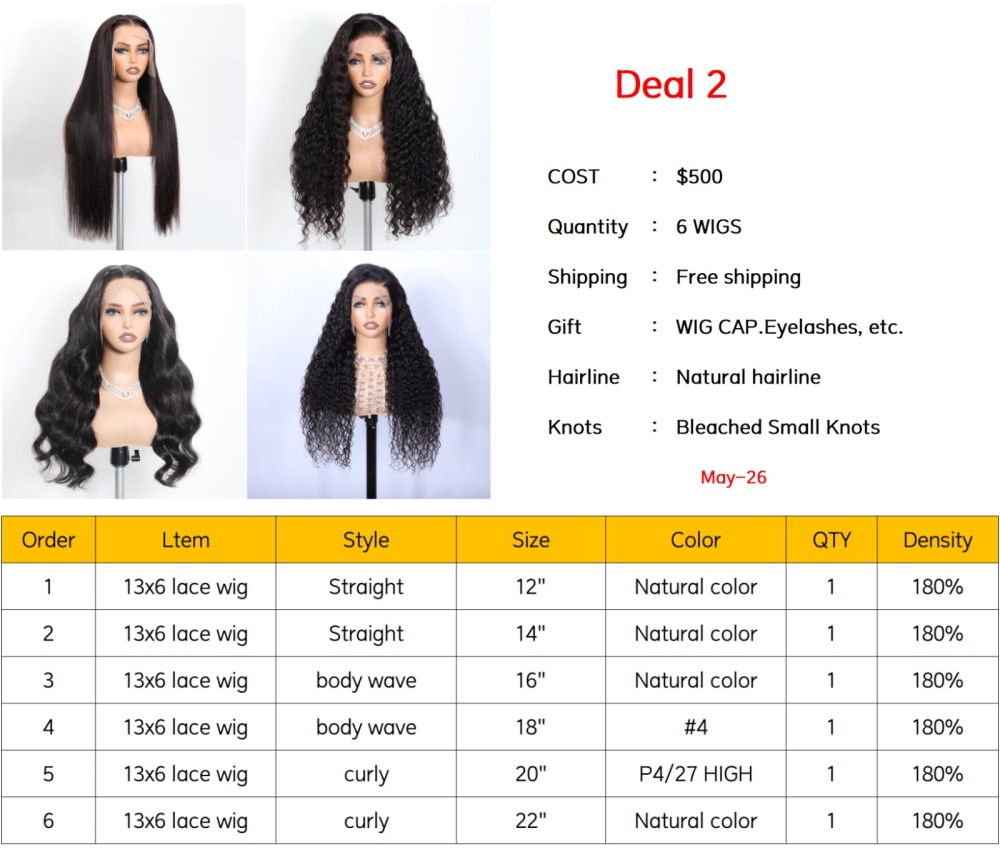 $500 wigs Deal Bestselling wigs to help you start your business