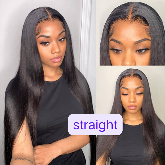 360 Glueless lace wig Wear Go Wig Straight & Body wave & Deep wave & Water wave 100% Human virgin Hair