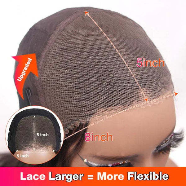 Multiple textures 3 Wigs Deal 8x5 360 glueless wig Transparent lace 180% 200% 250% density