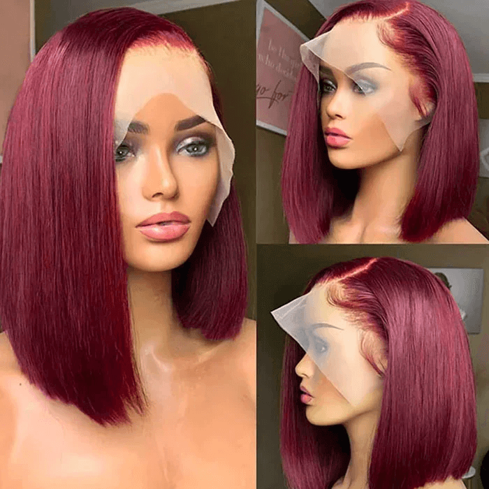 BOB wig samples; each person can purchase one.