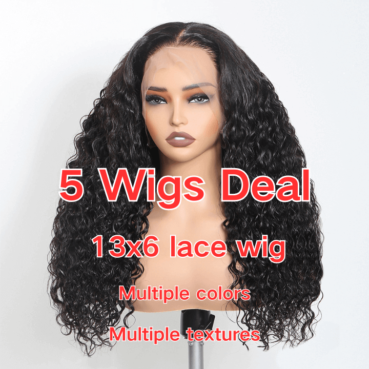 5 Wigs Deal 13x4 Lace wig Optional colors and textures Different densities