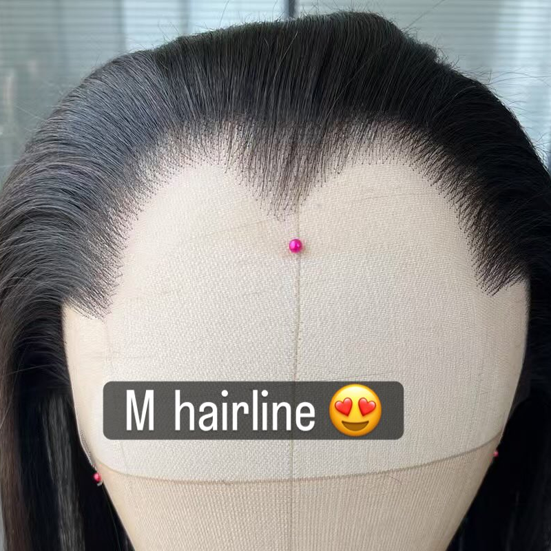 250% M-hairline wig Straight & Body wave & Deep wave & Water wave & Kinky curly 100% Human virgin Hair