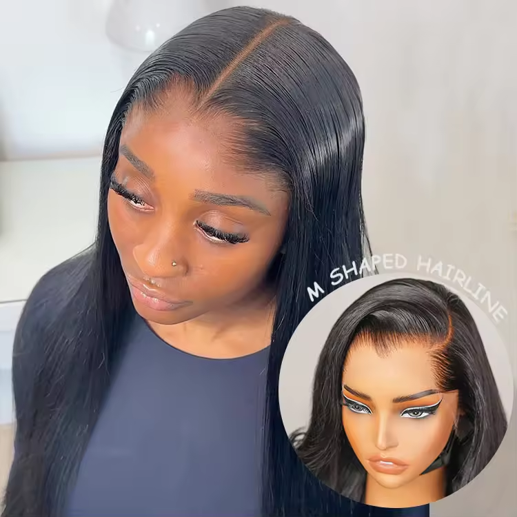 250% M-hairline wig Straight & Body wave & Deep wave & Water wave & Kinky curly 100% Human virgin Hair