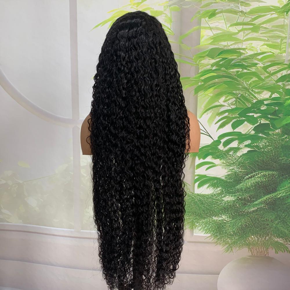 250% 32 inch-40 inch long wig Straight & Body wave & Deep wave & Water wave & Kinky curly 100% Human virgin Hair