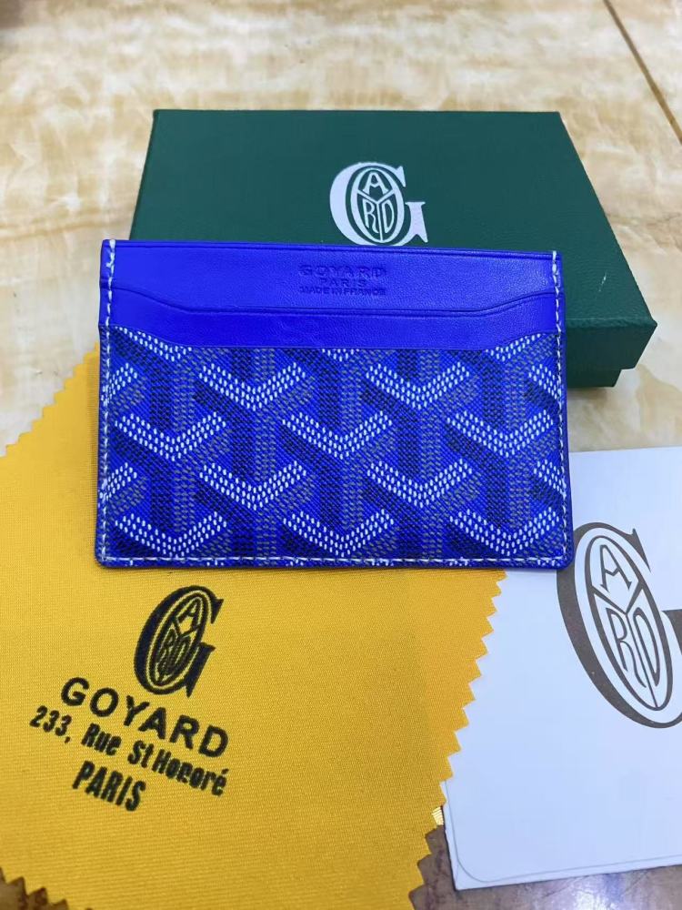 Goyard Classic Y-Pattern Card Holder High-end leather luxury card holder