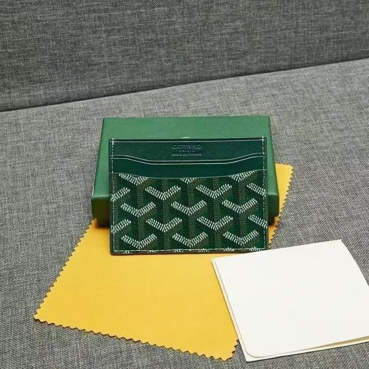 Goyard Classic Y-Pattern Card Holder High-end leather luxury card holder