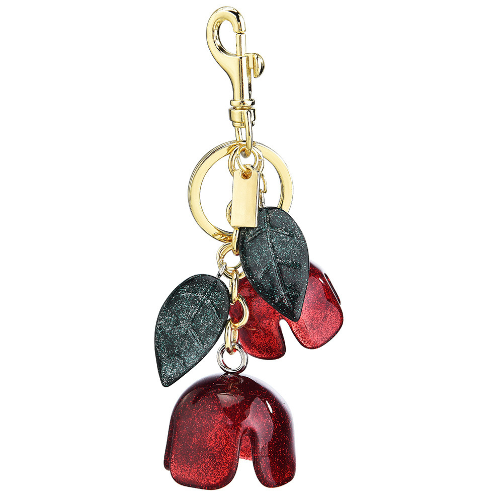 Glitter Flower Keychain | Hang the "sweet little romance" on the bag