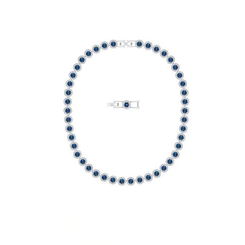 The ultimate luxury full diamond necklace Brilliant diamond jewelry