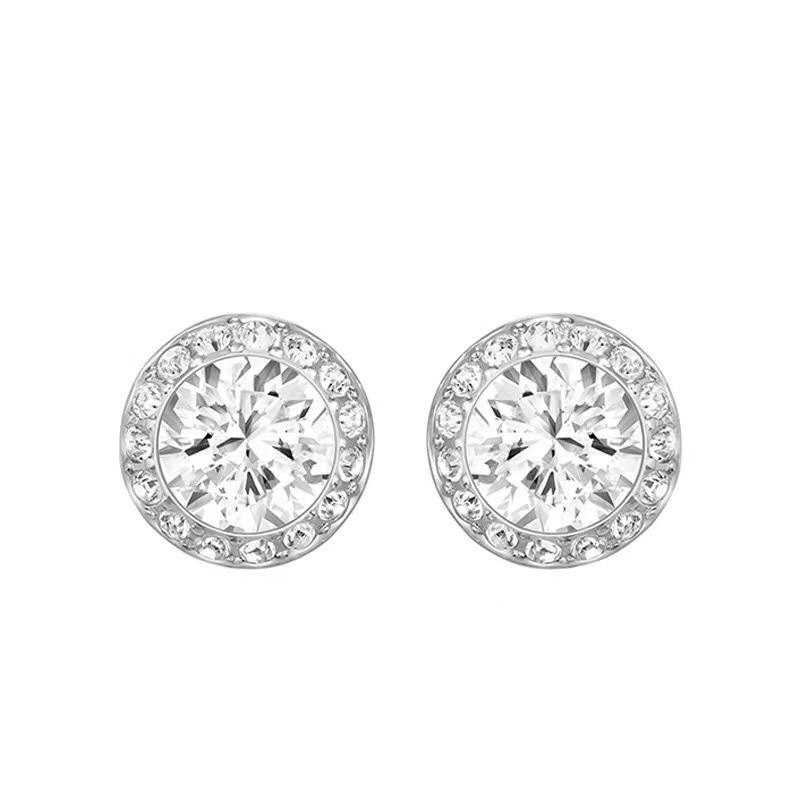 Elegant blue diamond stud earrings Stud Earrings Stud Earrings Stud Fashion