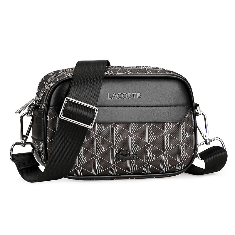 This is a crossbody bag from the French fashion brand LACOSTE (French Crocodile), which combines the brand's classic elements with modern design style, making it both practical and fashionable, and suitable for daily travel.