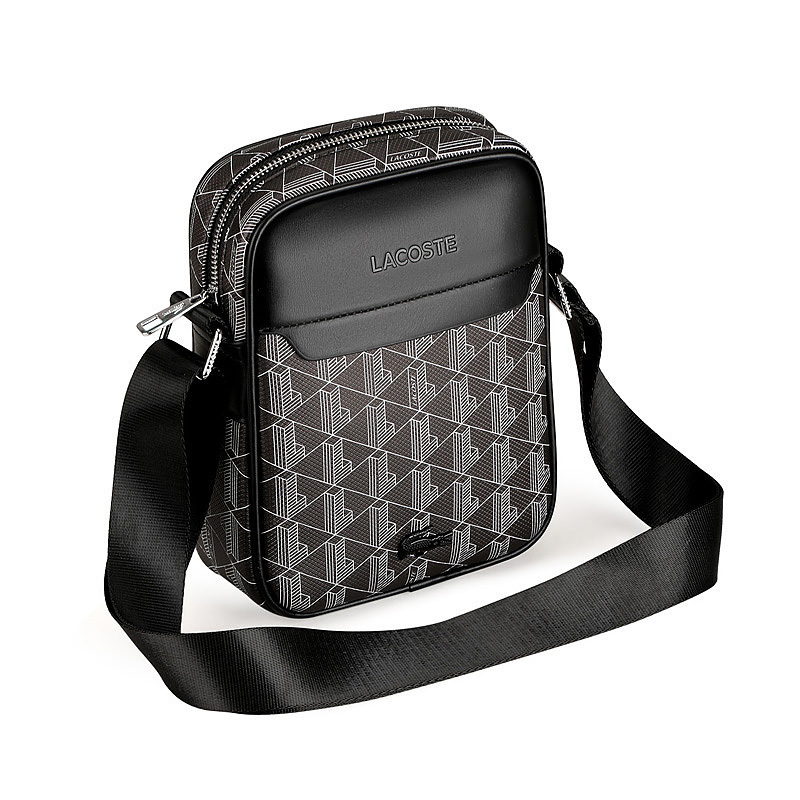 This is a crossbody bag launched by French fashion brand LACOSTE (French Crocodile), which combines a stylish appearance and practical functions to meet the needs of daily travel storage while showcasing the brand's unique style.