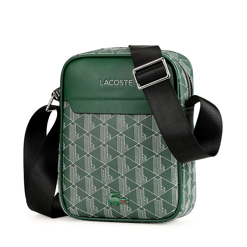 This is a crossbody bag launched by French fashion brand LACOSTE (French Crocodile), which combines a stylish appearance and practical functions to meet the needs of daily travel storage while showcasing the brand's unique style.