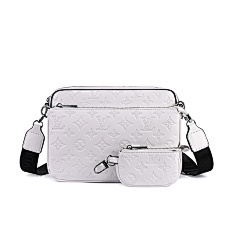 LV white embossed sub-mother shoulder crossbody bag Product Introduction