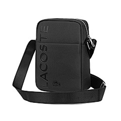 LACOSTE black shoulder crossbody bag