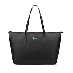 LACOSTE Black Classic Tote Bag