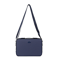 LACOSTE navy blue shoulder crossbody bag