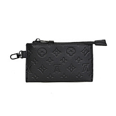 LV Black Embossed Mother-in-One Shoulder Crossbody Bag