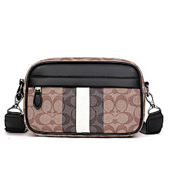 COACH Colour-blocking Shoulder Crossbody Camera Bag