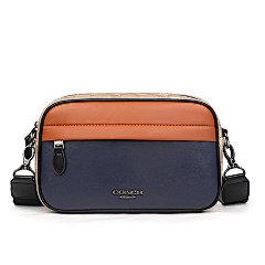COACH Colour-blocking Shoulder Crossbody Camera Bag