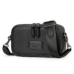 COACH Classic Presbyopia Double Zipper Shoulder Crossbody Camera Bag