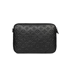 Louis Vuitton Monogram Embossed Mother - Child Crossbody Bag