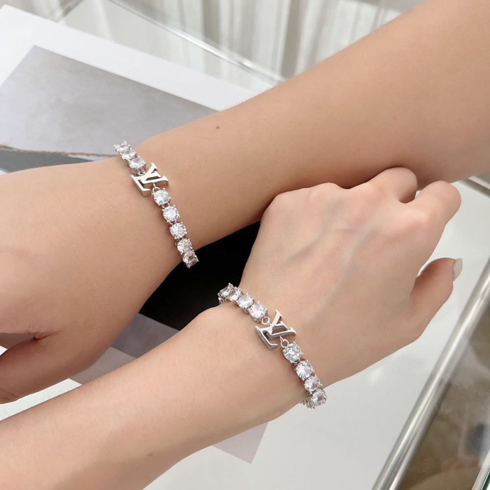 001  LV Diamond Bracelet
