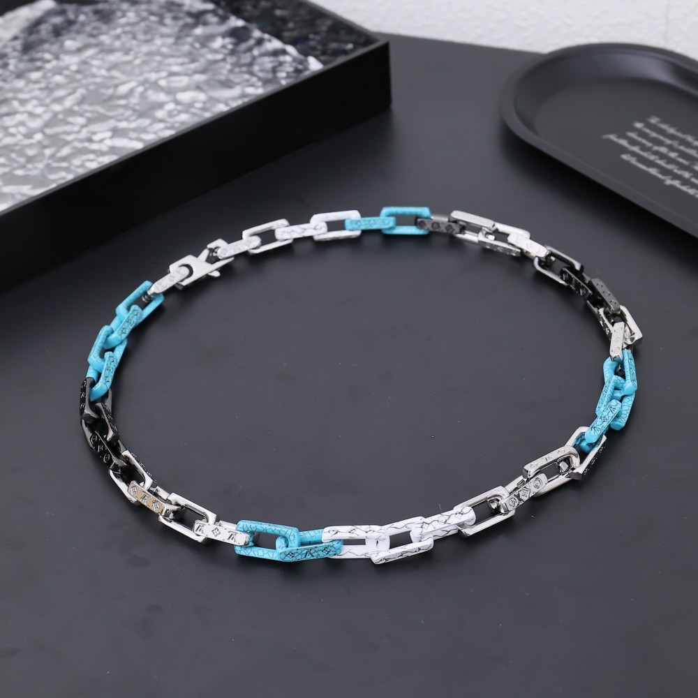 001  LV Bamboo Clip Necklace M01293