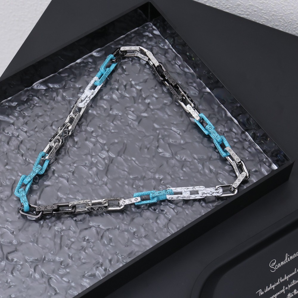 001  LV Bamboo Clip Necklace M01293