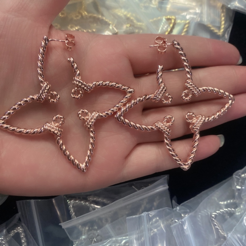 001 New model earrings by LV