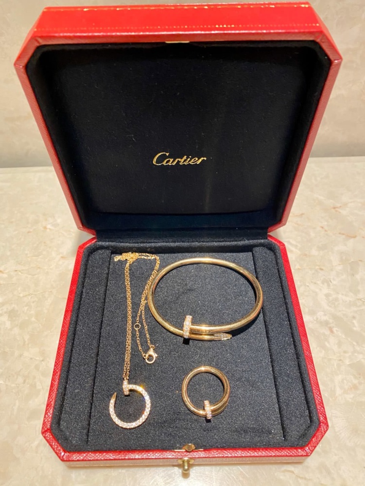 002cartier戒指手镯项链